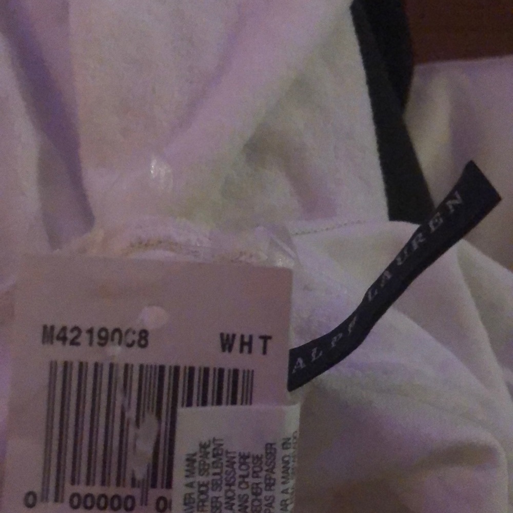 Ralph Lauren white terry halter tennis dress cover Y2K golf club lounge summer - Picture 6 of 6